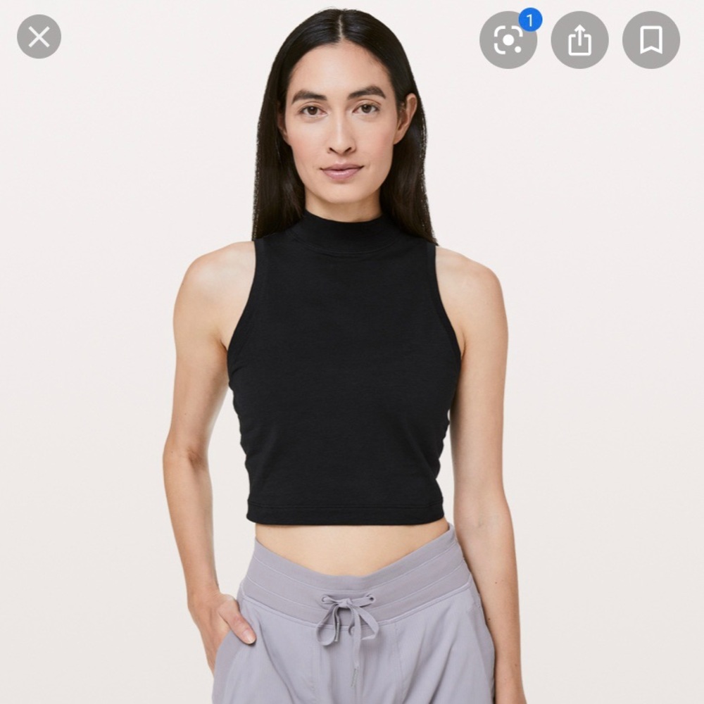 Lululemon kitsilano mock neck